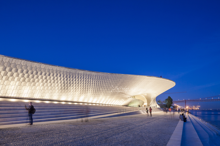 Tradições portuguesas inspiraram arquitetura do Maat - Museum of Art, Architecture and Technology