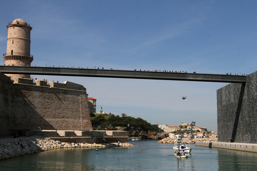 O Museu MuCEM, no sul da França, é dedicado à cultura mediterrânea