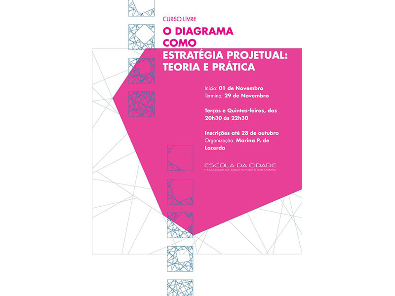 Curso discute o papel do diagrama na arquitetura