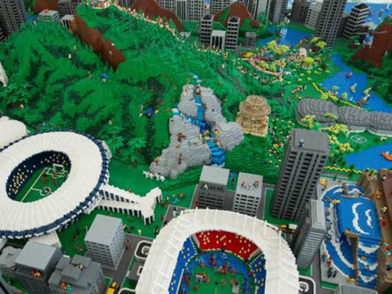 Lego homenageia Rio de Janeiro